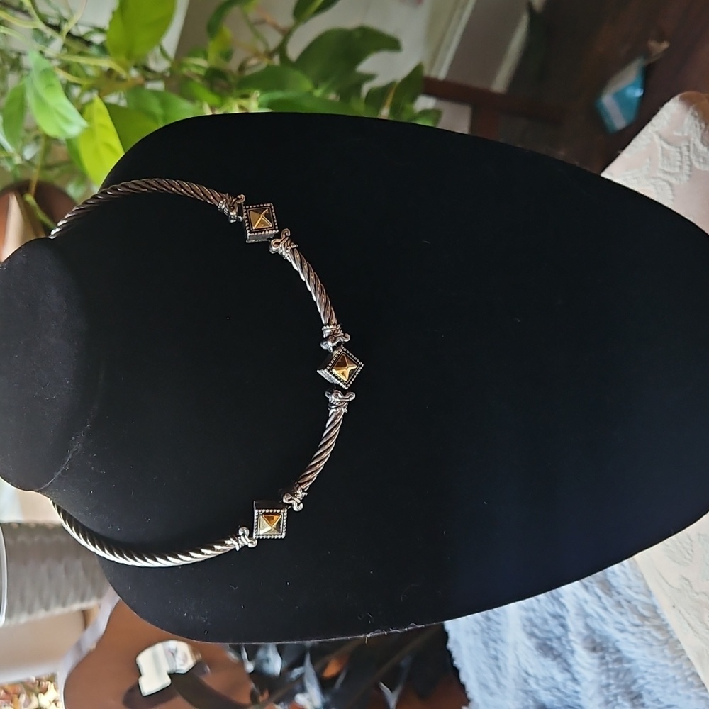 Vintage Menegatti | Cable Necklace - Picture 7 of 9